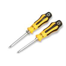 Retractable dual-purpose screwdriver, cross-word dual-purpose environmentally friendly screwdriver can be customized logo