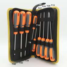 Torx screwdriver with hole strong magnetic set screwdriver T20T15T10T25T27T30T40T45T8
