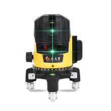 Green light level. Laser 2-line 3-line 5-line water leveling instrument, high-precision strong light infrared automatic wire-playing and casting instrument. Level