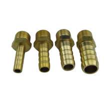 Copper 2 points outside the wire pagoda joint. Direct. Docking external teeth Pagoda joints. Water pipe gas connector