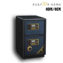 Direct sales large safes. Safes. Two-layer electronic password safes on the upper and lower levels. Fireproof and anti-theft office electronic safes