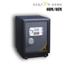 Coin-operated safe. Safe. Open fireproof front office electronic password safe deposit box. Retail spot safe