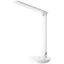 LED-116 rechargeable dual-purpose heating and cooling stepless dimming table lamp for students to learn to read and folding eye protection table lamp