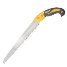 White Tiger imported plastic handle garden saw hand saw 250mm woodworking saw fruit trees pruning saws saws Hand saw Hand saw fruiting branches garden saws 02050