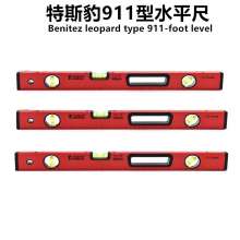 Benitez Leopard 911 foot level type horizontal ruler thick aluminum magnetic spirit level multi-standard construction and fitting-foot level