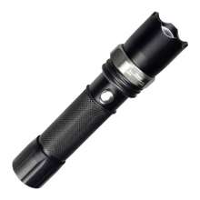 Factory direct sale aluminum alloy zoom light flashlight LED rechargeable outdoor riding gift custom USB flashlight