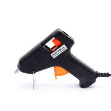 Family handmade DIY hot melt glue gun black with bracket glue gun 20W mini dispensing machine spot