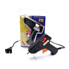 Family handmade DIY hot melt glue gun black with bracket glue gun 20W mini dispensing machine spot