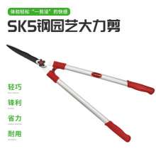 Factory direct sales of sk5 steel gardening shears, durable and labor-saving pruning shears