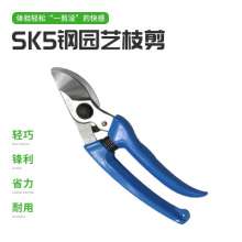 Factory direct stainless steel garden shears, labor-saving gardening pruning shears, fruit tree flower pruning shears in stock