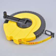 Factory wholesale Aobang manual tape measure 50 meters fiberglass ruler high toughness waterproof leather tape measure 30 meters soft ruler