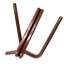Taiwan S2 alloy steel set Allen key. 7-piece bronze super hard flat head hexagon key 1.5-6 wrench. Allen key