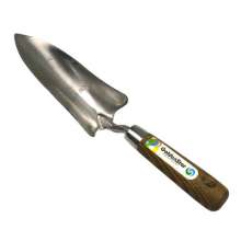 Stainless steel shovel for garden agricultural tools Simple and durable wooden handle small flower shovel