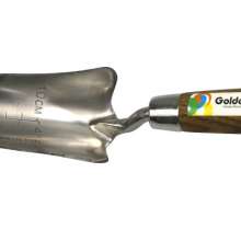 Stainless steel shovel for garden agricultural tools Simple and durable wooden handle small flower shovel