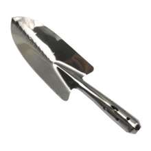 Outdoor supplies Stainless steel garden shovel Iron ergonomic handle Potted planting agricultural gadgets