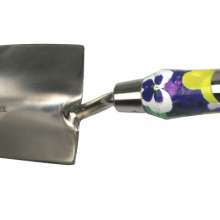 Spot stainless steel flower handle garden shovel Simple and durable flower and tree transplanting shovel Outdoor agricultural gadgets