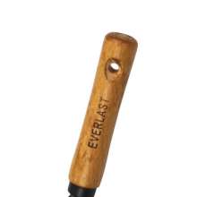 Factory direct sale wooden handle shovel outdoor digging gadgets planting potted gardening pointed small shovel