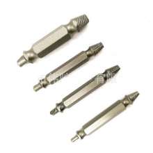 High-speed steel double-head broken screw extractor. Screw slippery broken broken wire extractor removal tool. Screw broken extractor