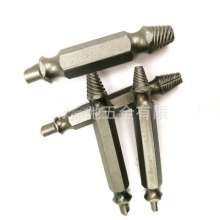 High-speed steel double-head broken screw extractor. Screw slippery broken broken wire extractor removal tool. Screw broken extractor