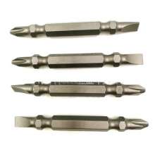 S2 lengthened double-headed word/cross wind bit bit nozzle/nozzle screwdriver bit wind bit electric drill screwdriver bit. With magnetic screwdriver bit