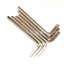 Factory direct CR-V hardened heat treatment to manufacture nickel-plated allen wrench flat head hexagon key L-shaped 1.27mm wrench. Allen wrench