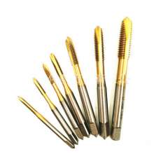 Special tap for cobalt-containing high-strength titanium-plated stainless steel. Screw point/tip tapping HSSE. Tap