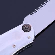 Manufacturers supply multi-specification garden saw 360 boxed manganese steel plastic handle thickened folding saw outdoor garden saw