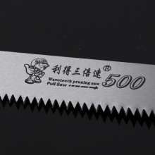 Manufacturers source 500mm wooden handle curved saw 65# manganese steel woodworking saw garden fruit tree pruning hand saw 400mm