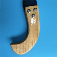 Ample supply of curved saw with wooden handle saw blade 1.2 thickness 65 manganese steel roasted blue machine grinding teeth garden construction tools