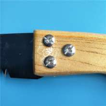 Ample supply of curved saw with wooden handle saw blade 1.2 thickness 65 manganese steel roasted blue machine grinding teeth garden construction tools
