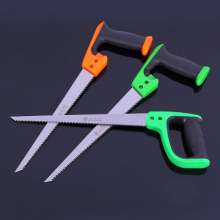 Ample supply of three-sided serrated tail saws Thickened outdoor garden straight saws Multi-specification plastic coated thousand wall saws