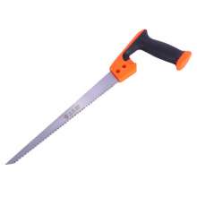 Ample supply of three-sided serrated tail saws Thickened outdoor garden straight saws Multi-specification plastic coated thousand wall saws