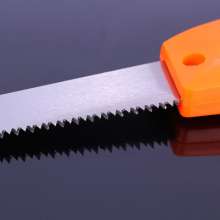 Ample supply of three-sided serrated tail saws Thickened outdoor garden straight saws Multi-specification plastic coated thousand wall saws