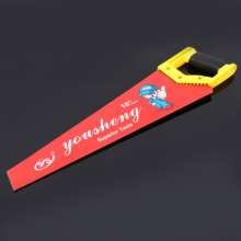 Manufacturer's source woodworking hand saw 65# manganese steel roasted blue processing three-sided grinding tooth saw Folding garden tools