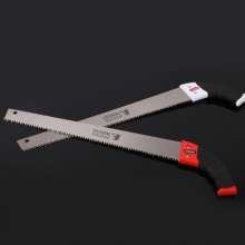 Manufacturers have sufficient supply of two-wire curved handle saw 65# manganese steel machine double-sided grinding handle TPR plastic-coated hardware tools