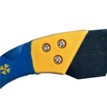 Manufacturers have sufficient supply. 500 plastic handle curved saw handle TPR soft package plastic is a garden construction tool hardware tool
