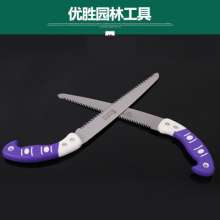 厂家供应65#锰钢园林锯 三面磨齿弯把锯 果树花木修枝园林锯270mm
