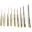 Factory direct sales of Japanese standard cobalt-containing M35 machine-use straight groove taps/miniature taps. Cone wire. Drill bit M0.8/1.4/1.5
