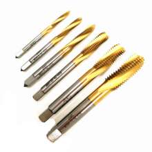 Factory direct sales JBWTL titanium-plated spiral taps, cast steel, cast iron taps. Heat treatment of cobalt-containing tap M8. Cone wire