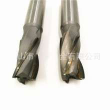 Inlaid alloy spiral end mill. Carbide straight shank end mill drill nozzle. Knife ream 10/12/14/16/18/20/22/25mm