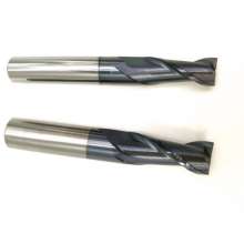 CNC 55 degree tungsten steel coating milling cutter. Carbide 2 flute/keyway milling cutter. Two-blade flat end milling cutter. Drill bits
