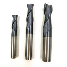 CNC 55 degree tungsten steel coating milling cutter. Carbide 2 flute/keyway milling cutter. Two-blade flat end milling cutter. Drill bits