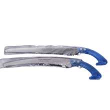 The manufacturer's source of transparent handles is hard and serrated, and the two-sided and three-sided teeth are sharpened by the machine.