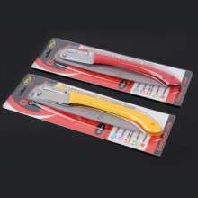 Manufacturers supply 65 manganese steel grinding plastic handle folding garden saw saw gardening fruit tree pruning saw