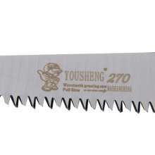 Manufacturers supply 65 manganese steel grinding plastic handle folding garden saw saw gardening fruit tree pruning saw
