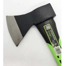 TEZEN Tiezhe (TZ-D301) Industrial Grade (Fiber Handle) 55# Steel Axe Axe Fiber Handle Axe, Axe TPR Handle Axe Outdoor Multi-function Stainless Steel Axe Small Axe Fire Axe Tree Chopping Axe Short Hand