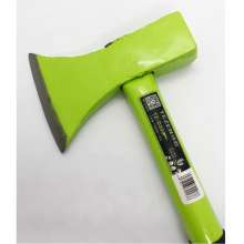 TEZEN Iron (TZ-D300) Industrial Grade (Steel Handle Coated) Green Steel Axe Axe Axe Outdoor Multi-function Stainless Steel Axe Small Axe Fire Axe Tree Chopping Axe Bone Chopping Axe Short Handle