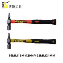 Borui fiber handle flat tail hammer flat tail hammer round head hammer iron hammer