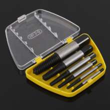 5pcs fine-tooth screw break extractor 6pcs broken screw extractor set