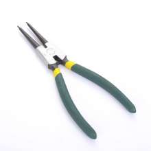 Circlip pliers with plastic non-slip handle, multi-function inner and outer straight inner and outer curved circlip pliers